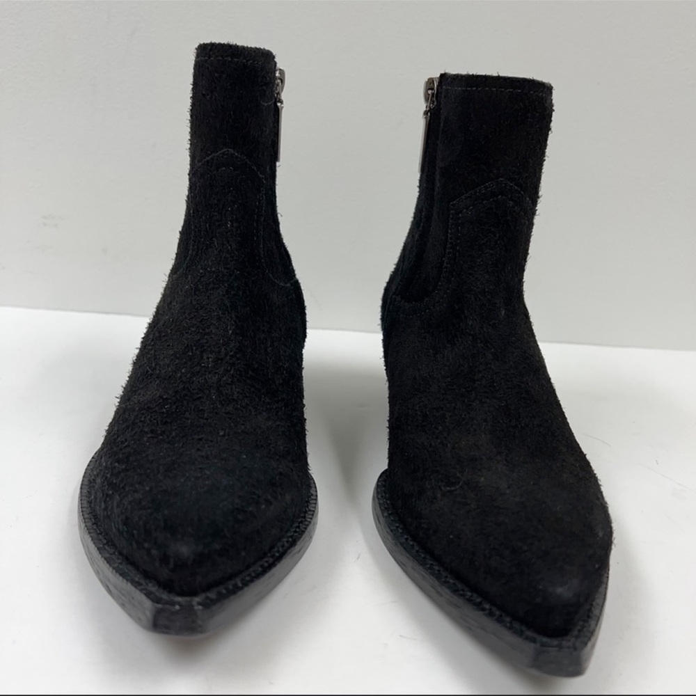 Saint Laurent black Lukas 40 side zip Chelsea Boots Sz 37 New - Picture 6 of 14